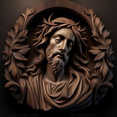 3D model st jesus (STL)